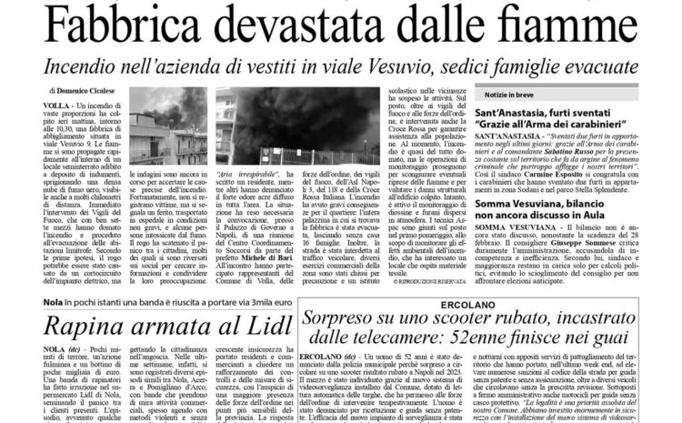  Cronache di Napoli – Peritonite scambiata per una lombalgia, risarcimento per la morte di Antonio Del Prete
